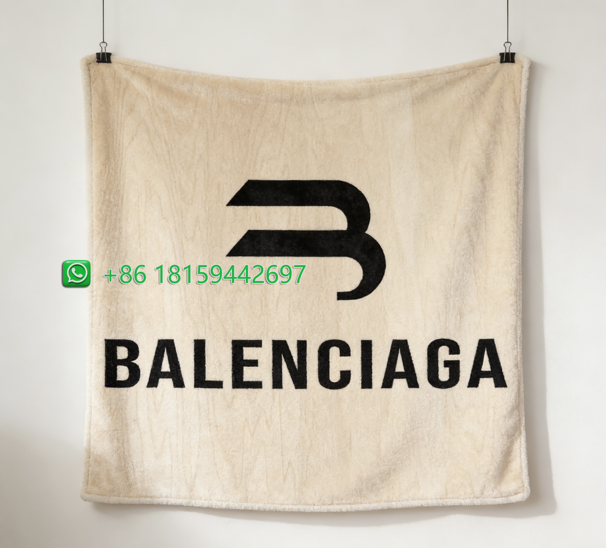 Balenciaga Throw Blankets